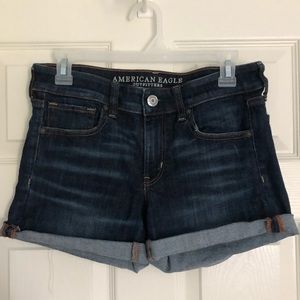 American Eagle High-Waisted Jean Shorts